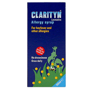 Clarityn Allergy Syrup can rapidly relieve allergi