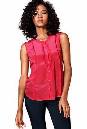 Unbranded Class International fx Pleated Blouse