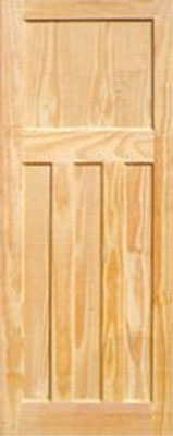 Unbranded CLEAR PINE PATTERN 30 DOOR 78X24