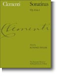Clementi Sonatinas Op. 36 and 4, Edited by Kendall Taylor.