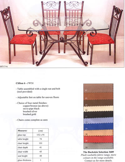Clifton 6 set