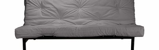 Unbranded Clive Black Metal Futon Sofa Bed and
