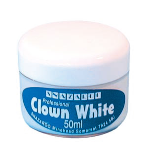 Clown White, 50ml face paint