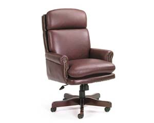 Unbranded Club swivel leather chair