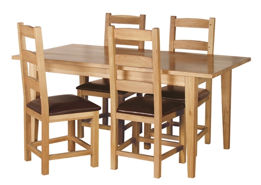 Unbranded Coach House Richmond Oak Dining Table - 1680cm -