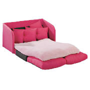 Your kids will love this sofa bed from the Coby collection.  The sofa comes with a 100 cotton, pink 