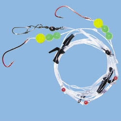 Unbranded Cod Surf Rig - Fluorescent beads
