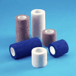 Individually Wrapped Rolls of Quality Premium White Coloured Steroplast Cohesive Adhesive Bandage 10