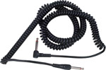· Moulded right-angled and straight 1/4  (6.35mm) plugs · Coiled  screened flexible cable · Exten