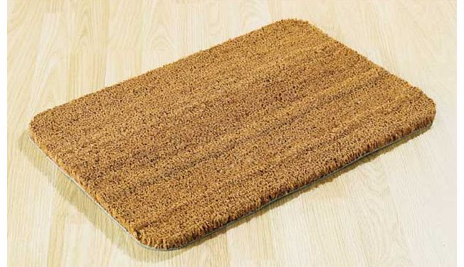 Coir Doormat - 60x40cm - Natural