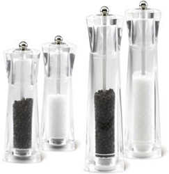 Cole and Mason PriSalt Mill 165 mm Pepper Mill   Made from high quality  crystal clear acrylic For p