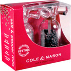 Cole and Mason Tap Pepper Mill/Salt Mill Gift Set Clr
