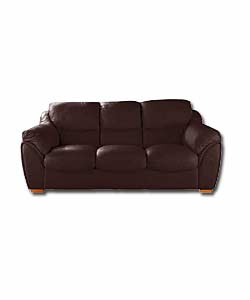 Leather Couch Settee Sofa