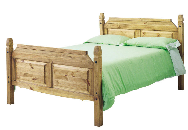 Colonial double bed