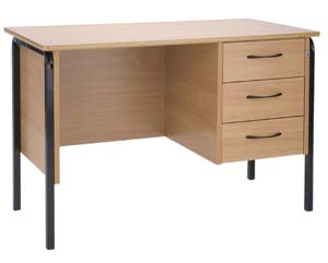 Unbranded Compact desk with ped