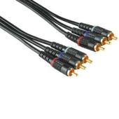 Component 3 Phono To 3 Phono 5 Metre Cable