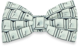 Unbranded Computer Keyboard Bow Tie