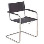 Conference and Visitors Chair-Leather 2 per Pack