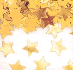 Party Supplies - Confetti - Stars - Gold - 14g