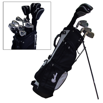 NEW       MODEL      Confidence Visa Complete Golf Clubs Set   Stand       Bag              1-3-5 Be