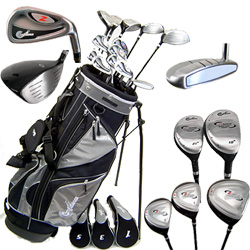 Unbranded Confidence Z Series Complete Golf Set inc Bag Gr/S