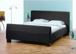 Connect- The Allegro- Double- Leather Bed