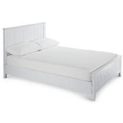 Unbranded Connecticut Double Bed, White