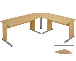 Contemporary 90 degree radial desk link