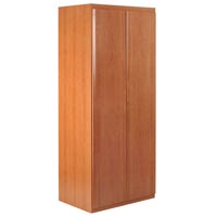 Dimensions: H 2135 x W900 x D610 mm, Cherry Wood Effect, Finished inside with an Apple Wood Effect,