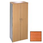 Contemporary Designed 1790mm High Cupboard- Cherry