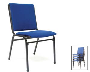 Unbranded Contoured stacking chair