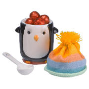 Unbranded Cool wonderland penguin egg cup