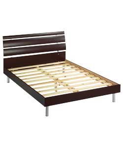 Copenhagen Chocolate Double Bed - Frame Only