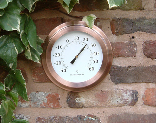 Unbranded Copper Thermometer