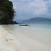 Play Robinson Crusoe on this deserted tropical island! Swim in the crystal clear waters, snorkel ove