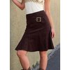 Unbranded Cord Skirt with Belt