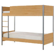 Unbranded Corey Bunk Bed, Beech Effect Finish And Simmons