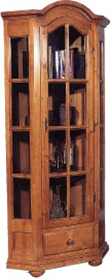 CORNER CUPBOARD GLAZED GEORGIAN
