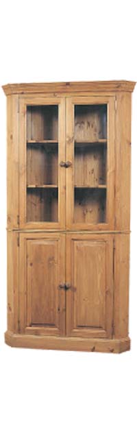 CORNER CUPBOARD GLAZED