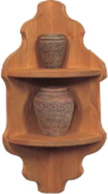 CORNER SHELF UNIT HANGING
