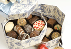 An assorted box of 20 milk, white and dark chocolates hand-picked from the 1657 Chocolate House Coro