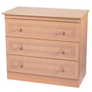 Corrib Beech 3 drawer chest furniture