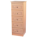 Corrib Beech 5 drawer locker furniture