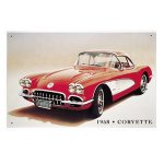 Corvette tribute plaque