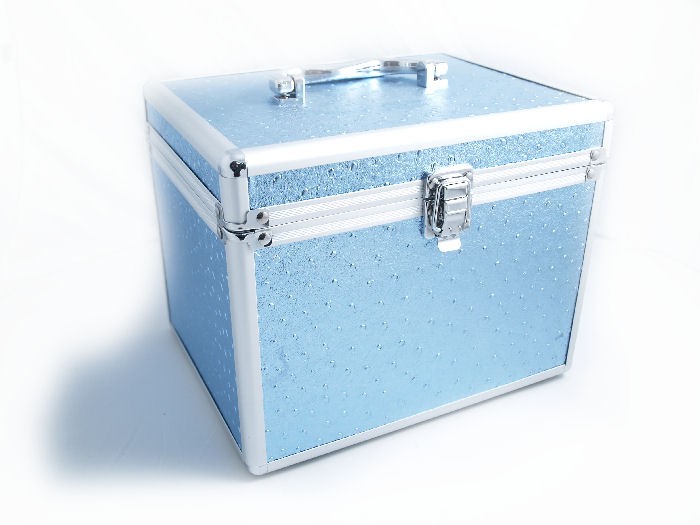 Unbranded Cosmetic Box in Blue