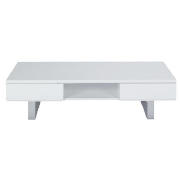 Made from lacquered MDF and chipboard this coffee table is part of the Costilla range. This coffee t