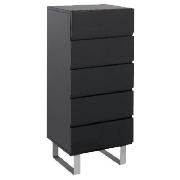 Unbranded Costilla Tall Chest, Black