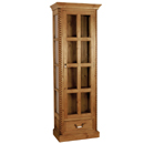 Cottage Pine display cabinet furniture