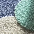 Cotton Chenille Bath Mat - Aqua