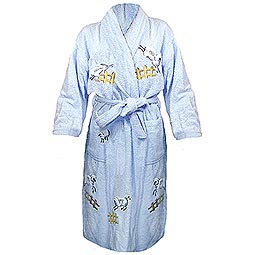Counting Sheep Cotton Towelling Bathrobe
